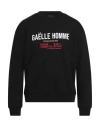 Gaelle Paris Gaëlle Paris Homme Man Sweatshirt Black Size Xxl Cotton In Animal Print