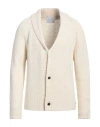 Gaelle Paris Gaëlle Paris Man Cardigan Ivory Size Xl Wool, Acrylic In White