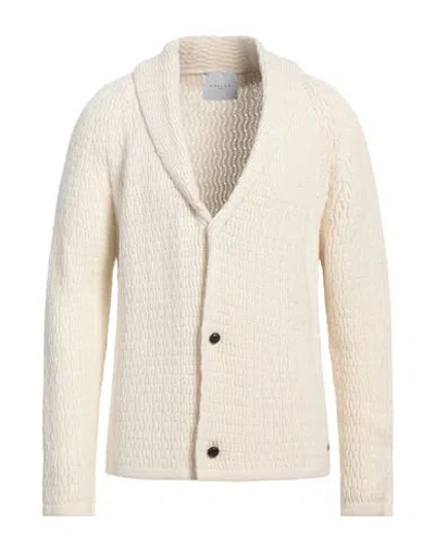 Gaelle Paris Gaëlle Paris Man Cardigan Ivory Size Xl Wool, Acrylic In White