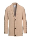 Gaelle Paris Gaëlle Paris Man Cardigan Sand Size Xl Wool, Acrylic In Beige