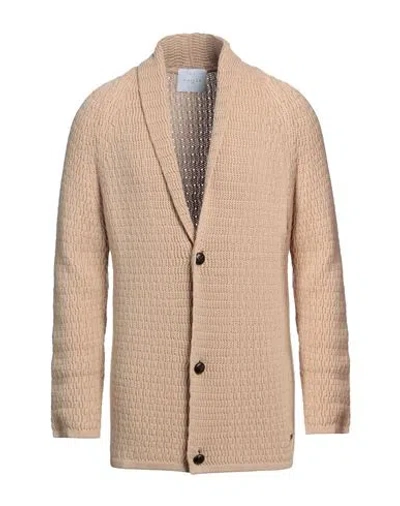 Gaelle Paris Gaëlle Paris Man Cardigan Sand Size Xl Wool, Acrylic In Beige