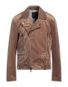 Gaelle Paris Gaëlle Paris Man Jacket Camel Size 36 Polyester