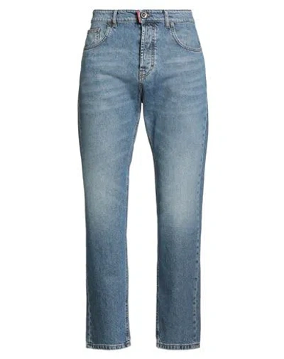 Gaelle Paris Gaëlle Paris Man Jeans Blue Size 33 Cotton