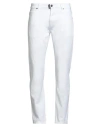 Gaelle Paris Gaëlle Paris Man Jeans White Size 33 Cotton