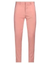 Gaelle Paris Gaëlle Paris Man Pants Antique Rose Size 36 Polyester, Viscose, Elastane In Pink