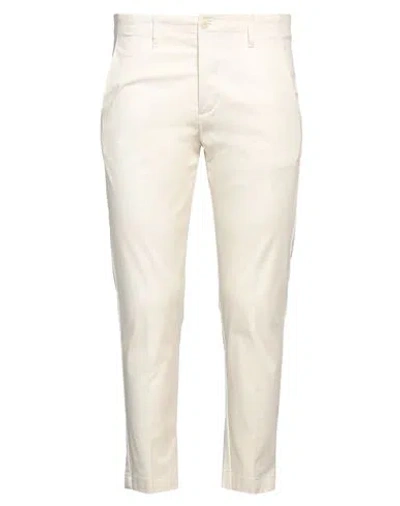 Gaelle Paris Gaëlle Paris Man Pants Beige Size 34 Cotton, Elastane