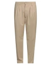 Gaelle Paris Gaëlle Paris Man Pants Beige Size 34 Polyester, Viscose, Elastane In Brown