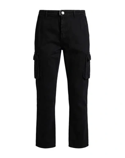 Gaelle Paris Gaëlle Paris Man Pants Black Size 32 Textile Fibers