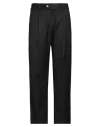 Gaelle Paris Gaëlle Paris Man Pants Black Size 34 Polyester, Viscose, Elastane