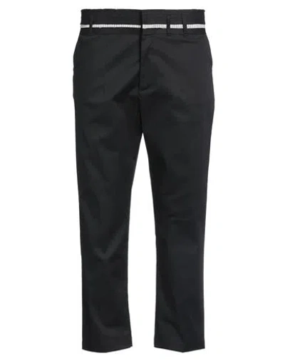 Gaelle Paris Gaëlle Paris Man Pants Black Size 36 Cotton, Elastane