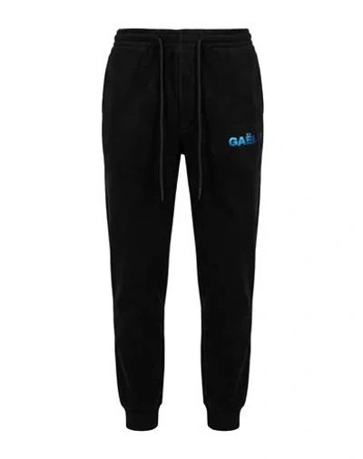 Gaelle Paris Gaëlle Paris Man Pants Black Size S Cotton, Polyester, Elastane In Multi