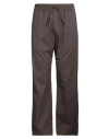 Gaelle Paris Gaëlle Paris Man Pants Brown Size 36 Polyester, Virgin Wool, Elastane, Cotton