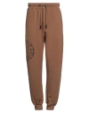 Gaelle Paris Gaëlle Paris Man Pants Brown Size S Cotton