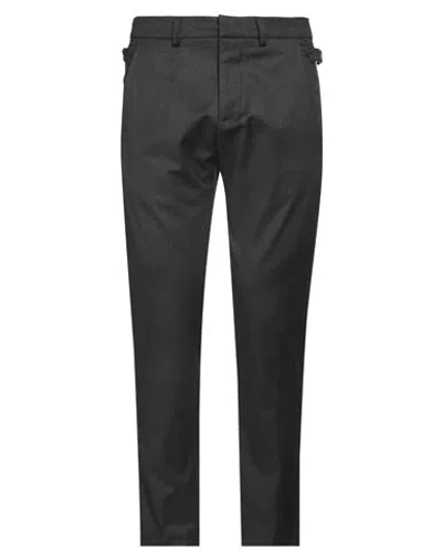 Gaelle Paris Gaëlle Paris Man Pants Charcoal Size 34 Polyester, Viscose, Elastane