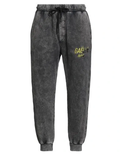Gaelle Paris Gaëlle Paris Man Pants Charcoal Size M Cotton In Gray