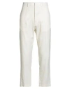 Gaelle Paris Gaëlle Paris Man Pants Cream Size 32 Cotton, Linen In White