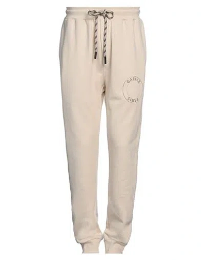 Gaelle Paris Gaëlle Paris Man Pants Cream Size L Cotton, Elastane In Neutral