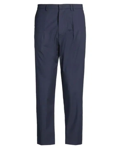 Gaelle Paris Gaëlle Paris Man Pants Midnight Blue Size 38 Polyester, Viscose, Elastane