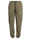Gaelle Paris Gaëlle Paris Man Pants Military Green Size Xl Cotton