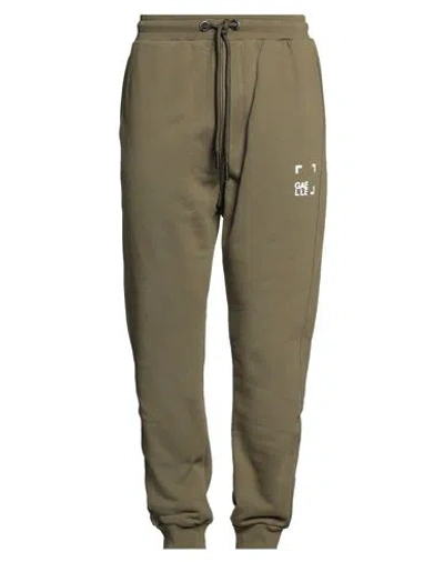 Gaelle Paris Gaëlle Paris Man Pants Military Green Size Xl Cotton
