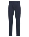 Gaelle Paris Gaëlle Paris Man Pants Navy Size 28 Polyester, Viscose, Elastane In Navy Blue
