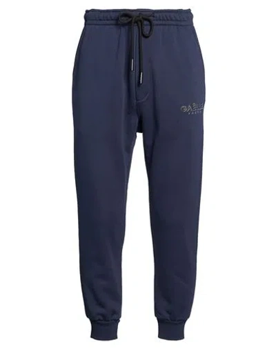 Gaelle Paris Gaëlle Paris Man Pants Navy Size L Cotton, Polyester, Elastane In Blue