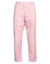 Gaelle Paris Gaëlle Paris Man Pants Pink Size 34 Cotton, Elastane In Pink