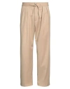 Gaelle Paris Gaëlle Paris Man Pants Sand Size 34 Polyester, Viscose, Elastane In Beige