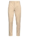 Gaelle Paris Gaëlle Paris Man Pants Sand Size 38 Polyester, Viscose, Elastane In Beige