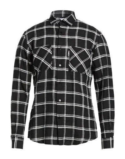 Gaelle Paris Gaëlle Paris Man Shirt Black Size 38 Linen, Viscose