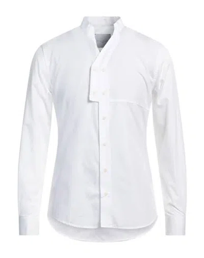 Gaelle Paris Gaëlle Paris Man Shirt White Size 38 Cotton