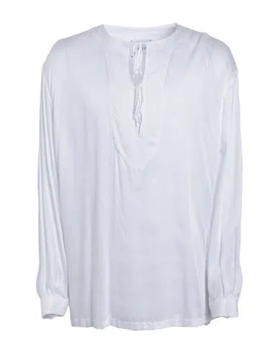 Gaelle Paris Gaëlle Paris Man Shirt White Size 38 Viscose