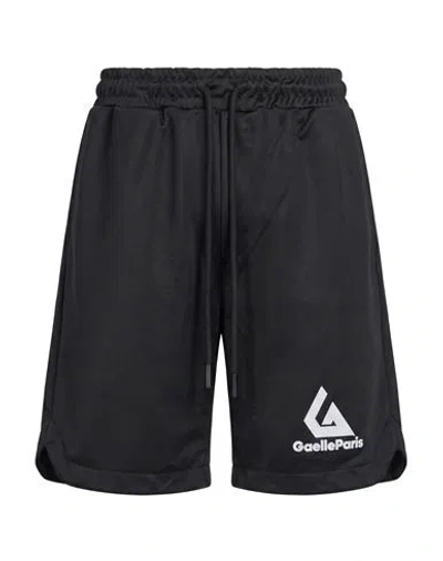 Gaelle Paris Gaëlle Paris Man Shorts & Bermuda Shorts Black Size 30 Polyester