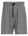 Gaelle Paris Gaëlle Paris Man Shorts & Bermuda Shorts Black Size 32 Viscose In Black