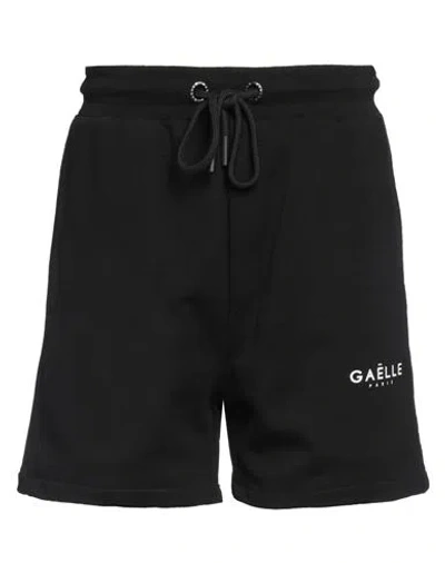 Gaelle Paris Gaëlle Paris Man Shorts & Bermuda Shorts Black Size S Cotton, Elastane
