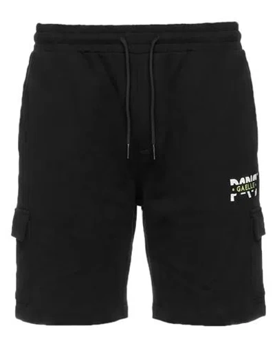 Gaelle Paris Gaëlle Paris Man Shorts & Bermuda Shorts Black Size S Cotton, Elastane