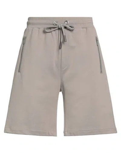 Gaelle Paris Gaëlle Paris Man Shorts & Bermuda Shorts Grey Size M Cotton, Polyamide In Gray