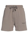 Gaelle Paris Gaëlle Paris Man Shorts & Bermuda Shorts Khaki Size M Cotton, Elastane