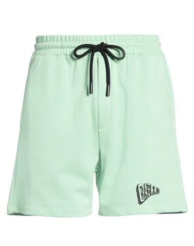 Gaelle Paris Gaëlle Paris Man Shorts & Bermuda Shorts Light Green Size Xl Cotton, Polyester