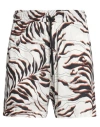 Gaelle Paris Gaëlle Paris Man Shorts & Bermuda Shorts Off White Size 36 Viscose In Off White