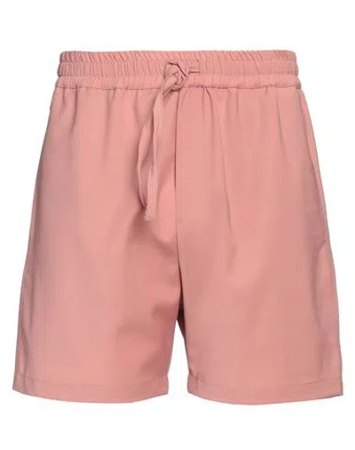 Gaelle Paris Gaëlle Paris Man Shorts & Bermuda Shorts Pink Size 30 Polyester, Viscose, Elastane