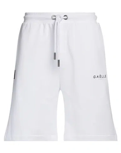 Gaelle Paris Gaëlle Paris Man Shorts & Bermuda Shorts White Size Xl Cotton