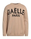 Gaelle Paris Gaëlle Paris Man Sweater Beige Size S Wool, Acrylic