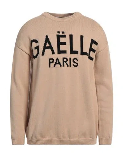 Gaelle Paris Gaëlle Paris Man Sweater Beige Size S Wool, Acrylic