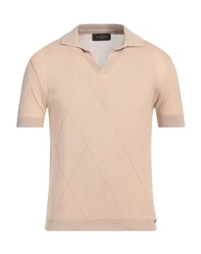 Gaelle Paris Gaëlle Paris Man Sweater Beige Size M Cotton
