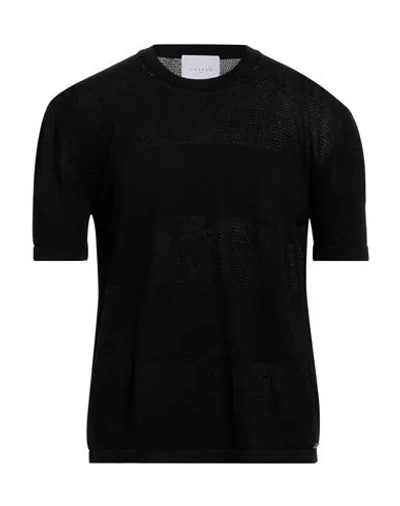 Gaelle Paris Gaëlle Paris Man Sweater Black Size L Cotton In Black