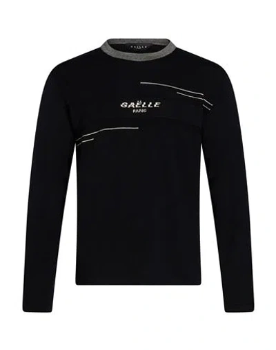 Gaelle Paris Gaëlle Paris Man Sweater Black Size M Acrylic, Wool
