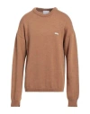 Gaelle Paris Gaëlle Paris Man Sweater Camel Size L Acrylic, Polyester In Beige