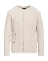 Gaelle Paris Gaëlle Paris Man Sweater Cream Size S Acrylic, Polyester In White