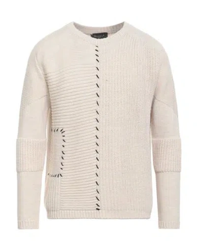 Gaelle Paris Gaëlle Paris Man Sweater Cream Size S Acrylic, Polyester In White